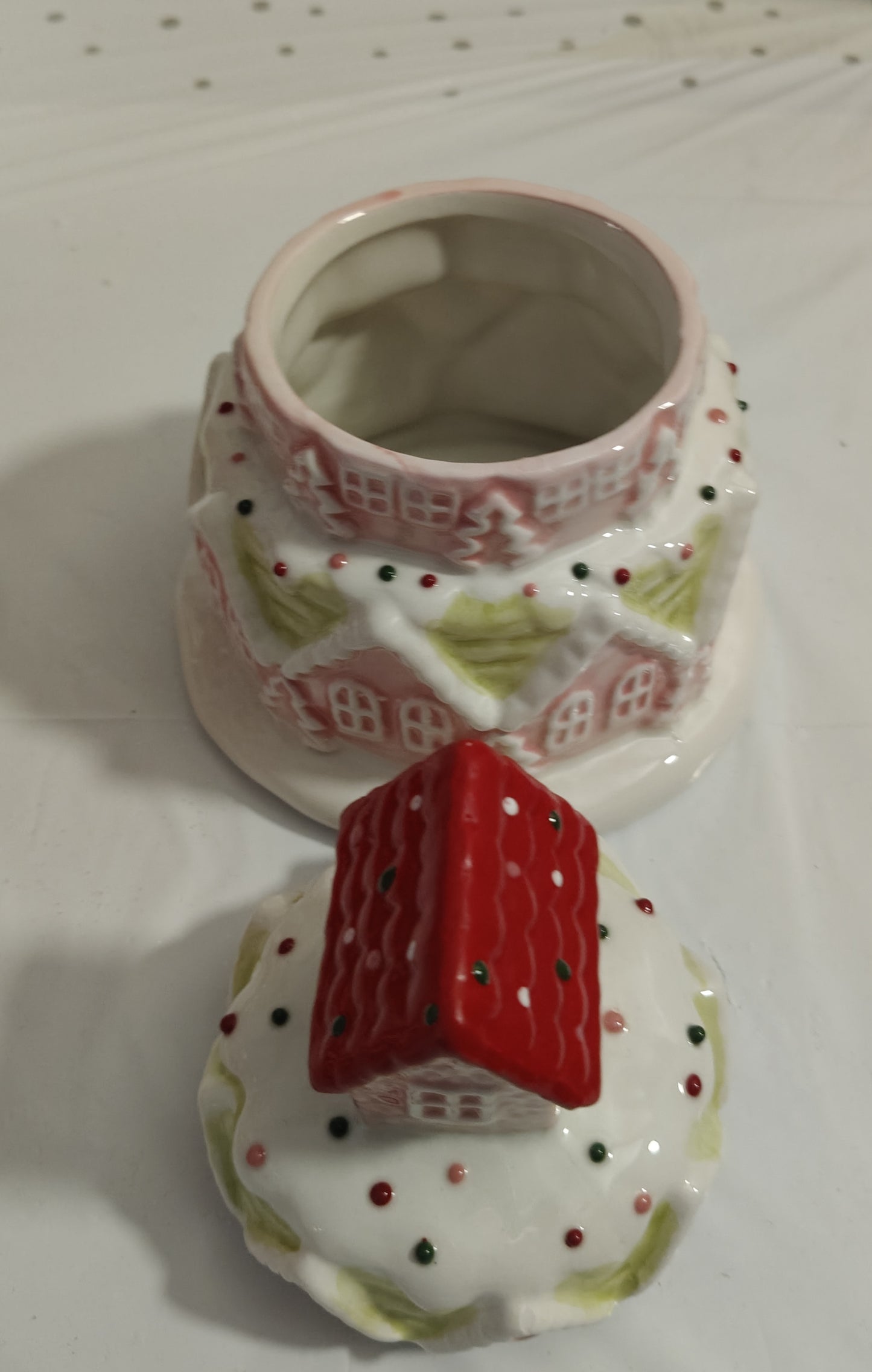 Biscottiera Torta Rosa