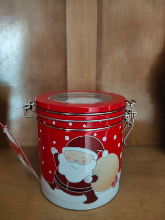 Barattolo Natalizio in Alluminio