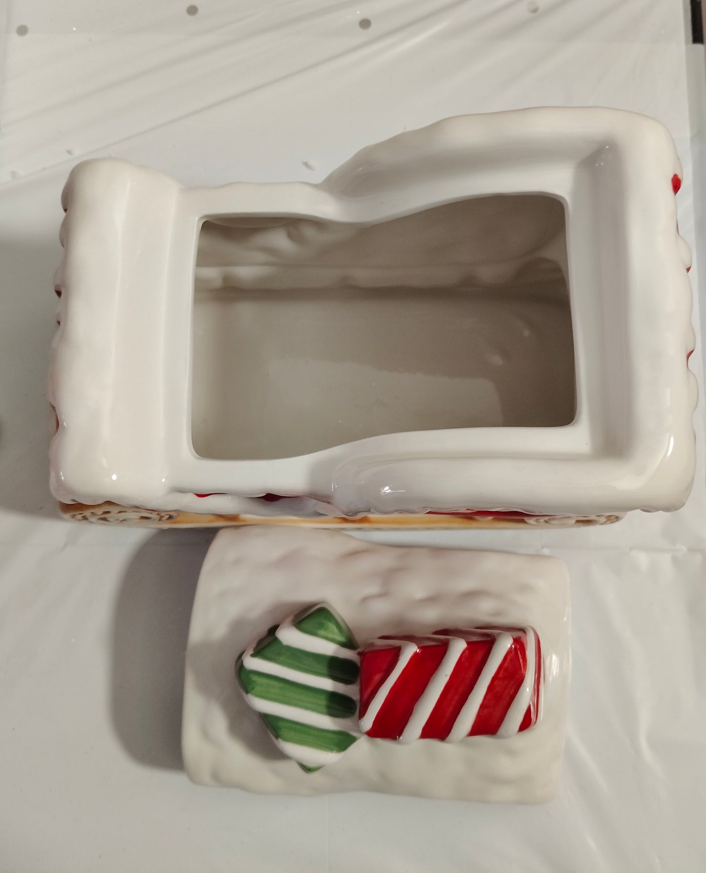 Biscottiera Slitta Natalizia