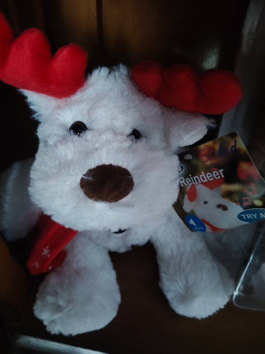 🧸 Peluche Natalizio Orsetto o Renna con Musica e Luci LED Colorate – Magia per Grandi e Piccini!