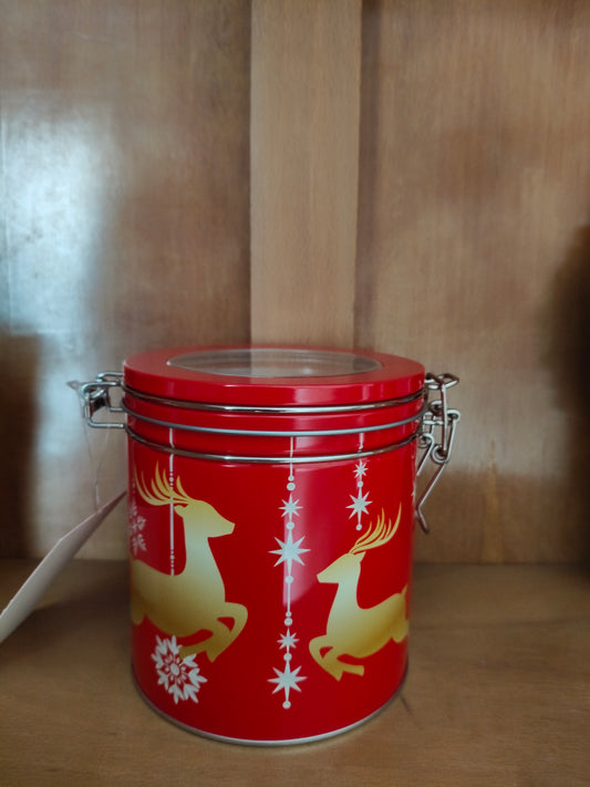 Barattolo Natalizio in Alluminio