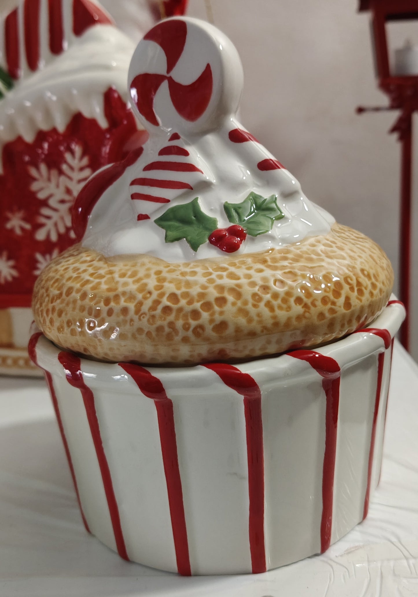 Biscottiera Muffin Natalizia