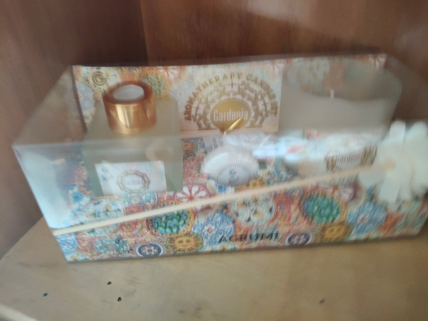 Set Profumatore per Ambiente – Candela, Saponetta e Diffusore con Bastoncini Mikado 🌸✨