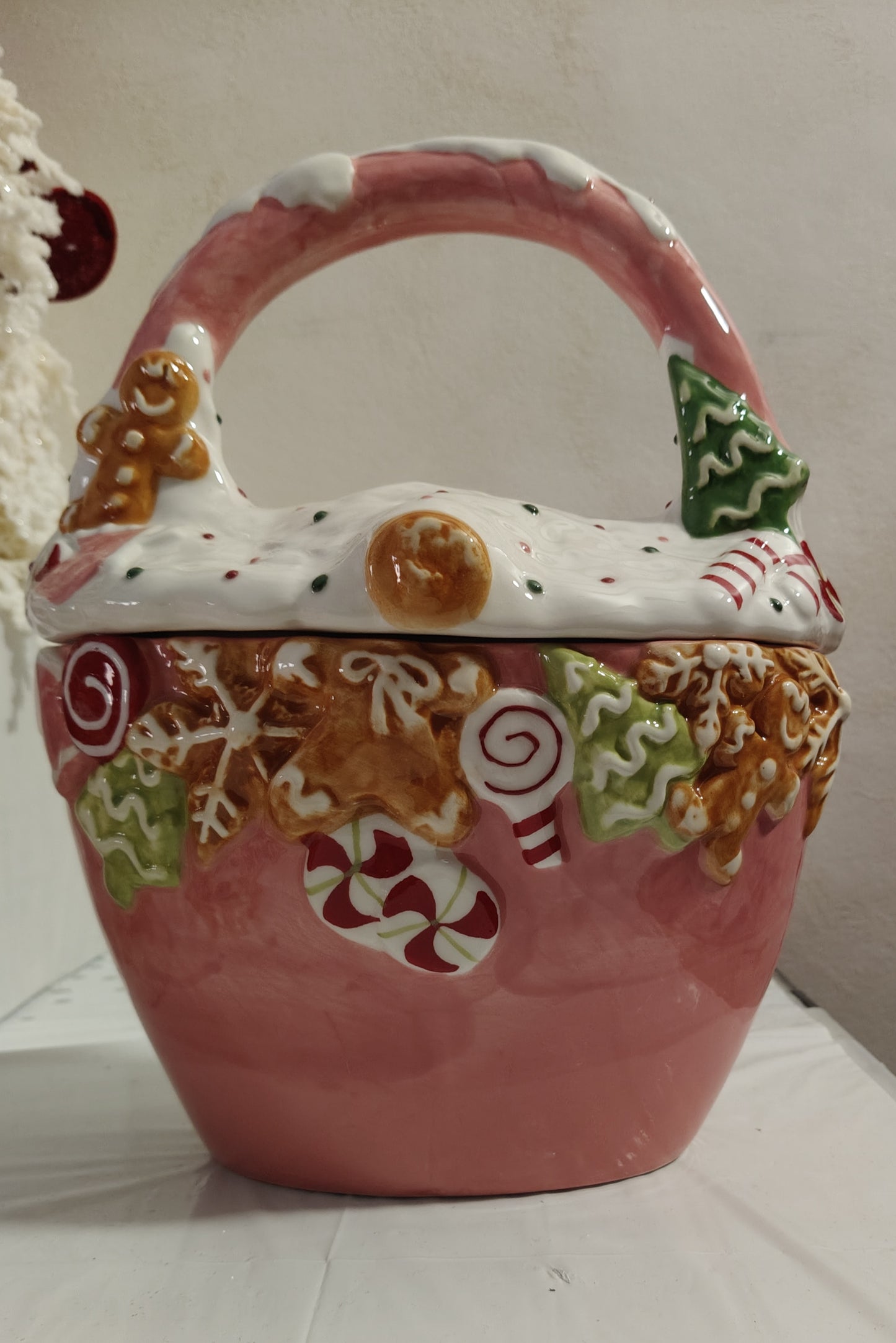 Biscottiera a forma di cestino ( Grande )