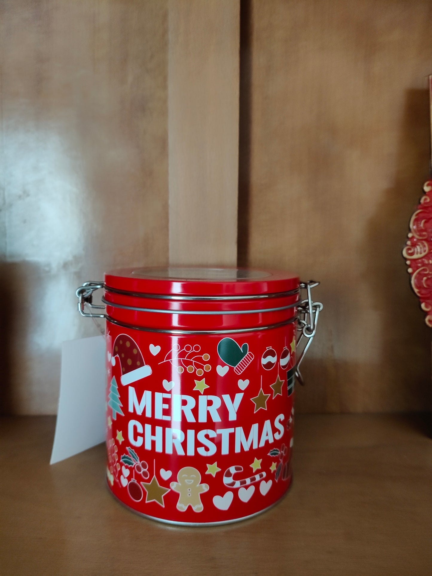 Barattolo Natalizio in Alluminio