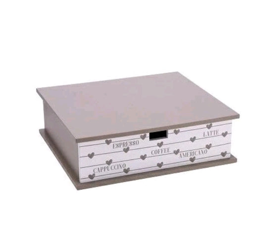 Portacialde in Legno – Bianco o Tortora | Eleganza e Ordine nella Tua Cucina