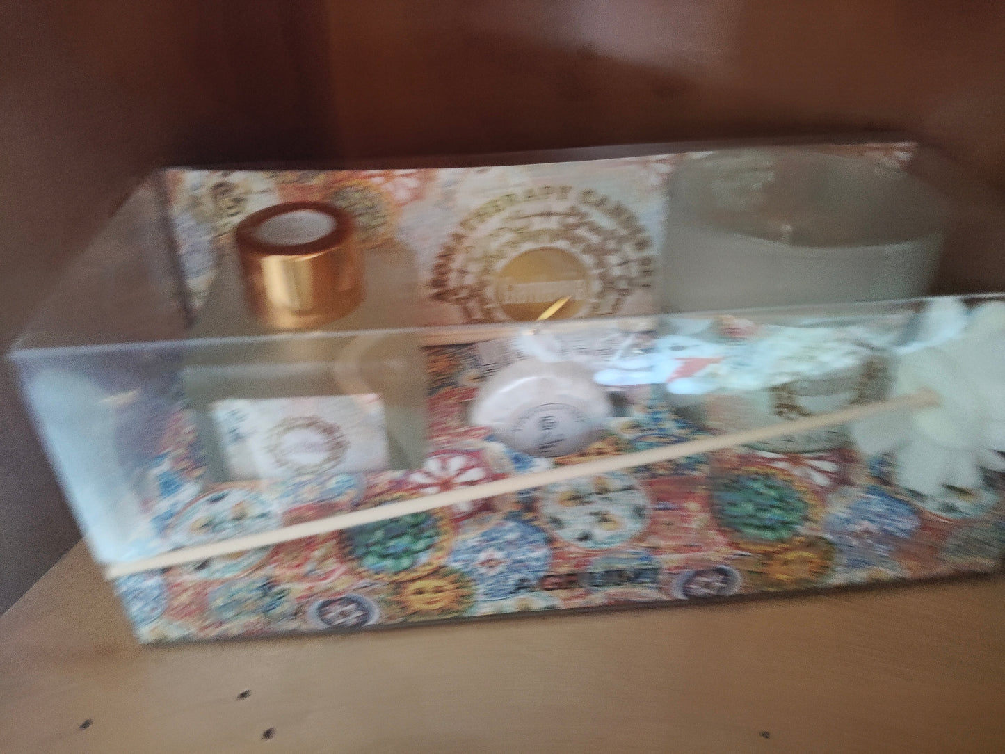 Set Profumatore per Ambiente – Candela, Saponetta e Diffusore con Bastoncini Mikado 🌸✨