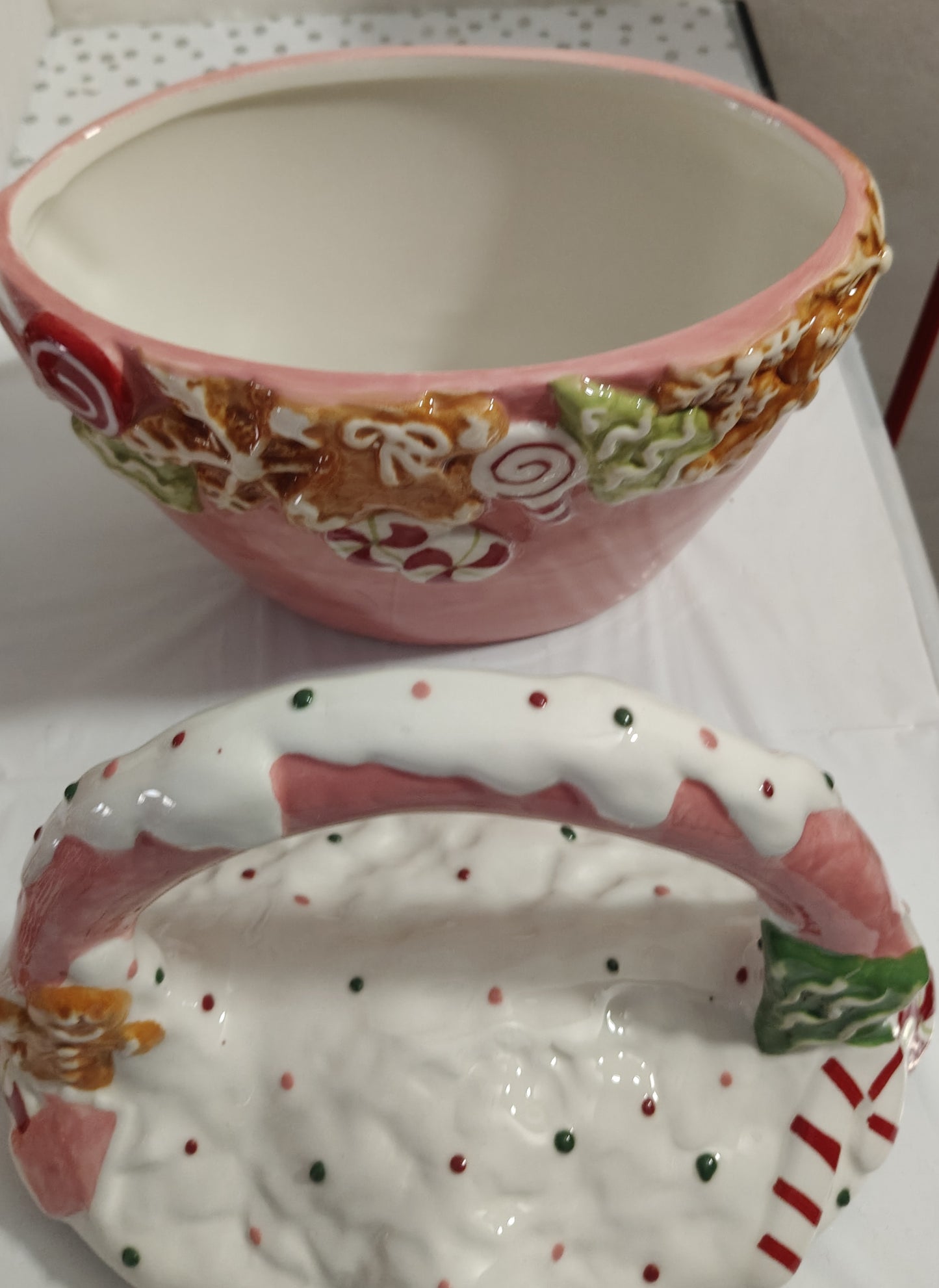 Biscottiera a forma di cestino ( Grande )