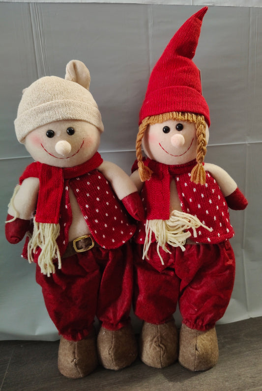 Coppia Bambini Natale